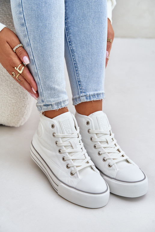 calentamiento Zapatos de ocio con una plataforma OO274A473 el color blanco calentamiento Zapatos de ocio con una plataforma OO274A473 el color blanco