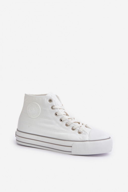 calentamiento Zapatos de ocio con una plataforma OO274A473 el color blanco calentamiento Zapatos de ocio con una plataforma OO274A473 el color blanco