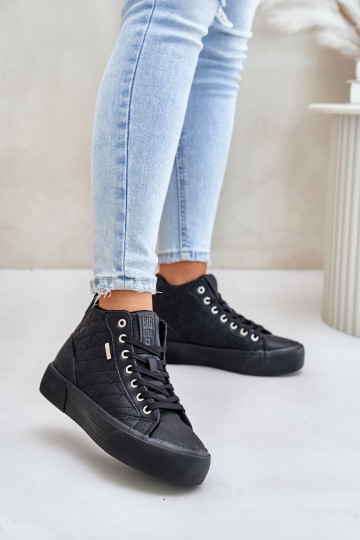 calentamiento Zapatos de ocio Z Przeszyciami Big Star OO274A480 de color negro 2