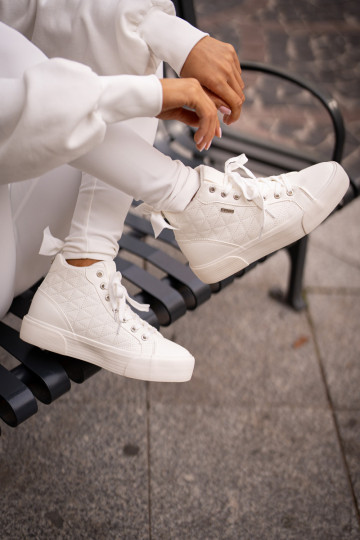 calentamiento Zapatos de ocio Z Przeszyciami Big Star OO274A479 el color blanco 2