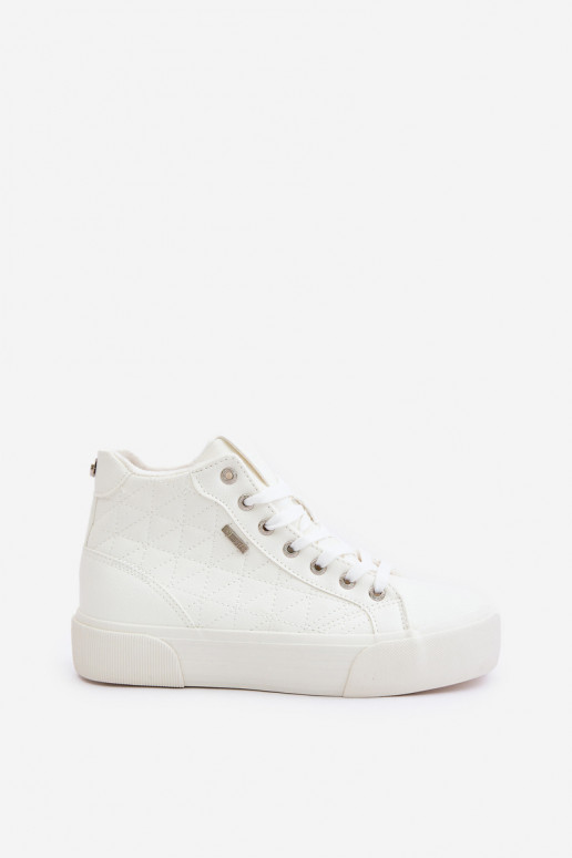 calentamiento Zapatos de ocio Z Przeszyciami Big Star OO274A479 el color blanco calentamiento Zapatos de ocio Z Przeszyciami Big Star OO274A479 el color blanco