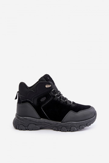 Botas de montaña aislantes para hombre con cordones negras Zerista 2