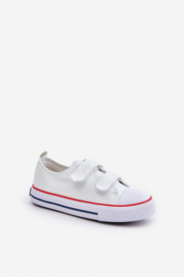 zapatos casuales Infantil con sujetadores adhesivos Big Star OO374009 el color blanco