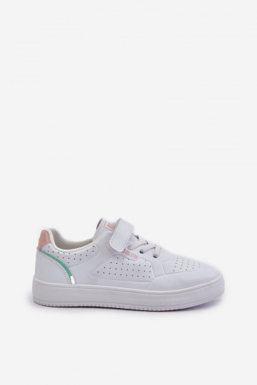 Zapatos casual niño con cierre adhesivo ecopiel Big Star OO374005 blanco 2