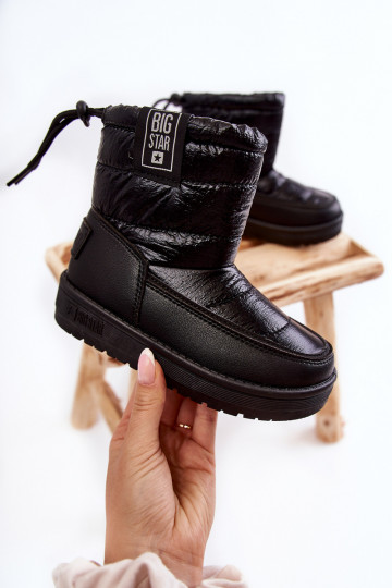 botas de nieve para niños Big Star KK374220 de color negro 2