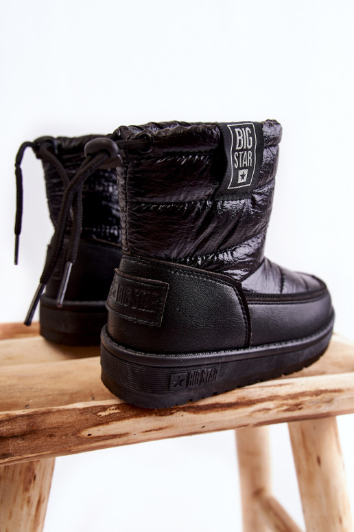 botas de nieve para niños Big Star KK374220 de color negro botas de nieve para niños Big Star KK374220 de color negro