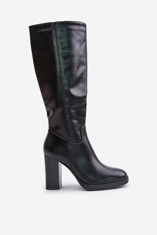 Botas hasta la rodilla, negras Riamaya