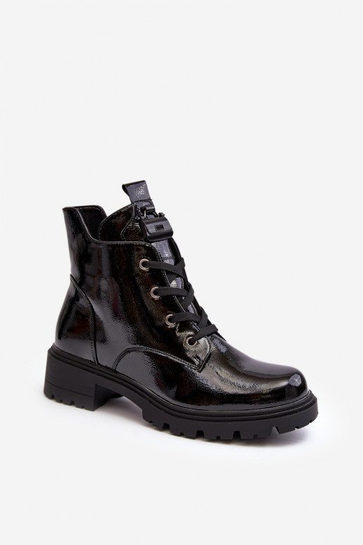 Zapatos de tacón con cremallera...