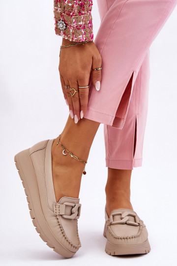 Mocasines de plataforma con...