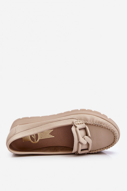 Mocasines de plataforma con adornos...