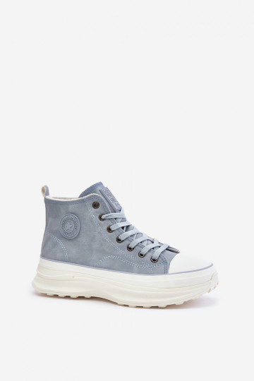 calentamiento Zapatos de ocio con una plataforma Big Star OO274072 color azul