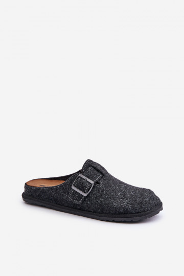 Zapatillas cómodas para los hombres con hebillas Inblu SI000019 color gris