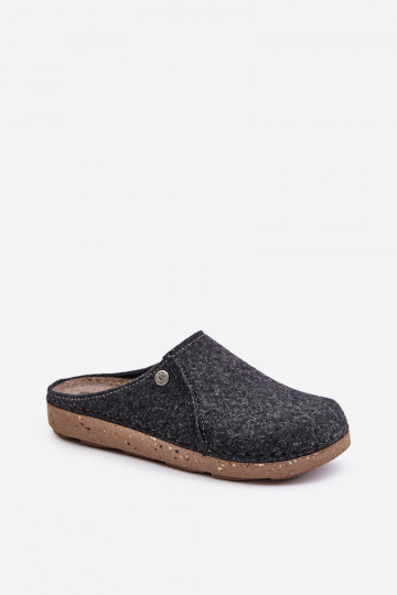 para los hombres zapatos hecho en casa Zapatillas Zapatillas Inblu MT000011 color gris