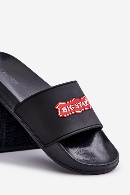 Zapatillas para los hombres Z Logo Big Star OO174028 de color negro