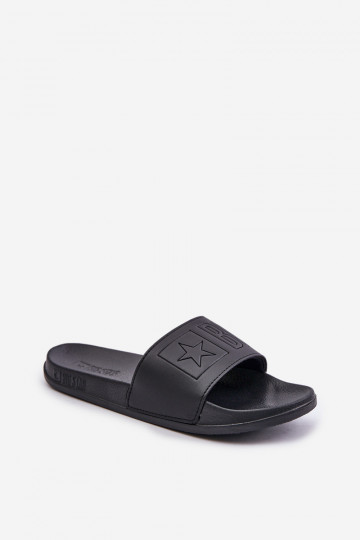 Zapatillas de hombre ligeras. Z Logo Big Star OO174030 de color negro