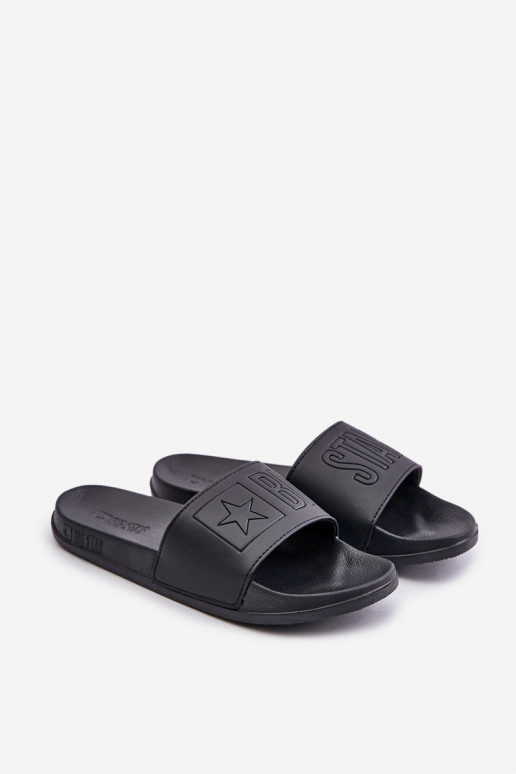 Zapatillas de hombre ligeras. Z Logo Big Star OO174030 de color negro