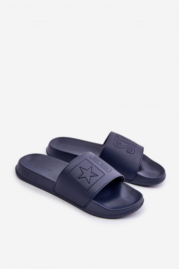 Zapatillas de hombre ligeras. Z Logo Big Star OO174031 azul oscuro