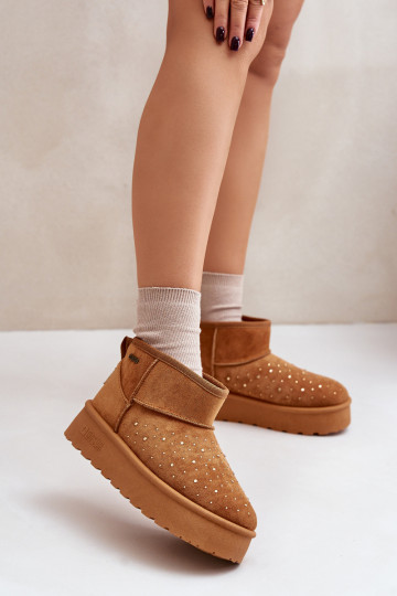 Botas de nieve Con decoración con una plataforma Big Star OO274A104 color marrón 2