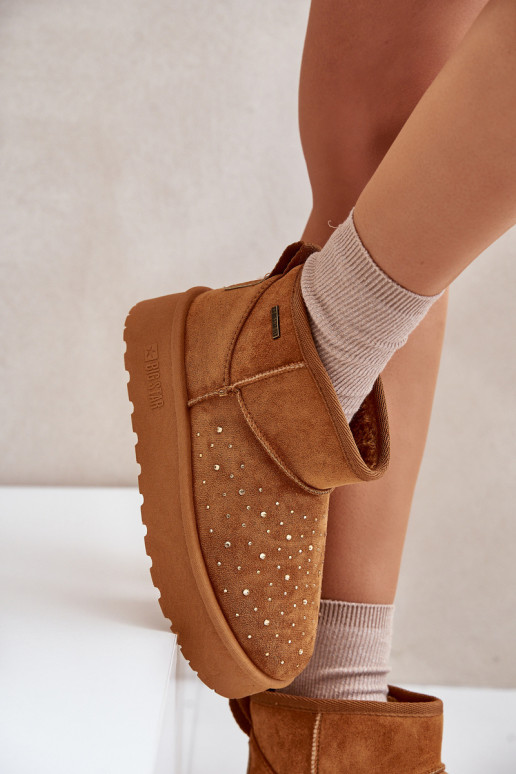Botas de nieve Con decoración con una plataforma Big Star OO274A104 color marrón