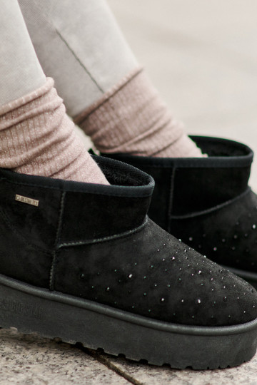 Botas de nieve Con decoración con una plataforma Big Star OO274A105 de color negro 2