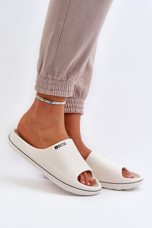  zapatillas de mujer Big Star NN274A043 el color blanco