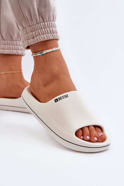  zapatillas de mujer Big Star NN274A043 el color blanco