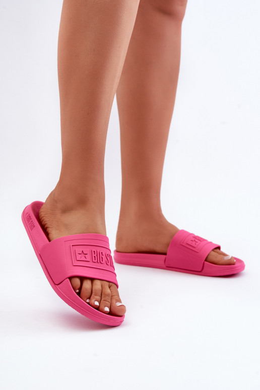 Chanclas de mujer Big Star OO274037 rosa