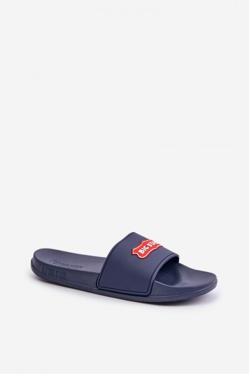 Chanclas de mujer Big Star OO274039 azul oscuro 2