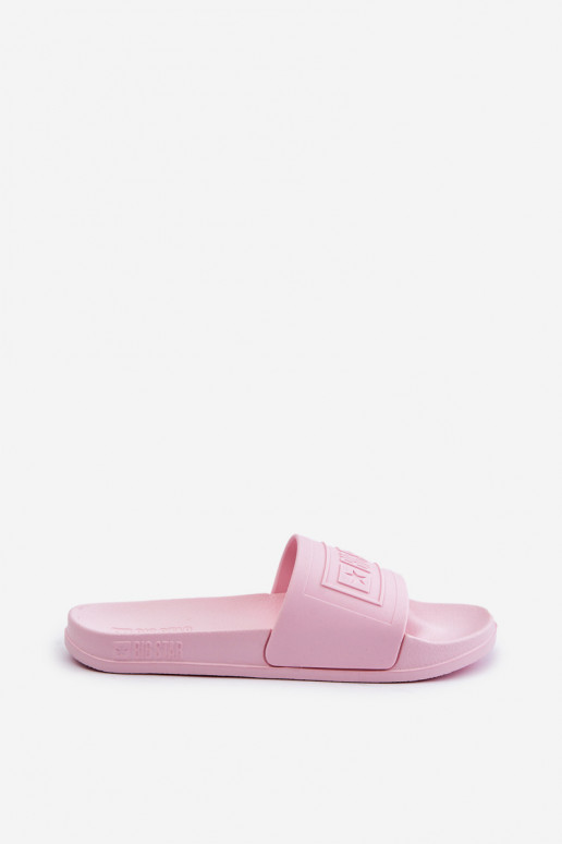 Chanclas de mujer Big Star OO274036 rosa