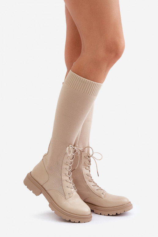 Un modelo convincente botas Ze SkarpetkoAą CholeAką beige Iranel Un modelo convincente botas Ze SkarpetkoAą CholeAką beige Iranel