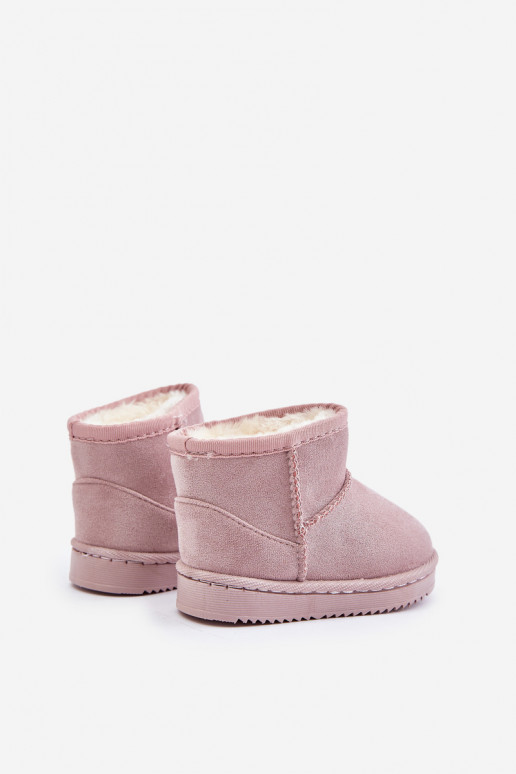 Cálidas botas de invierno para niños Gooby rosa