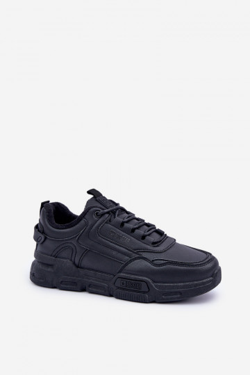 calentamiento para los hombres Zapatillas modelo zapatos. Big Star OO174584 HI-POLY SYSTEM de color negro