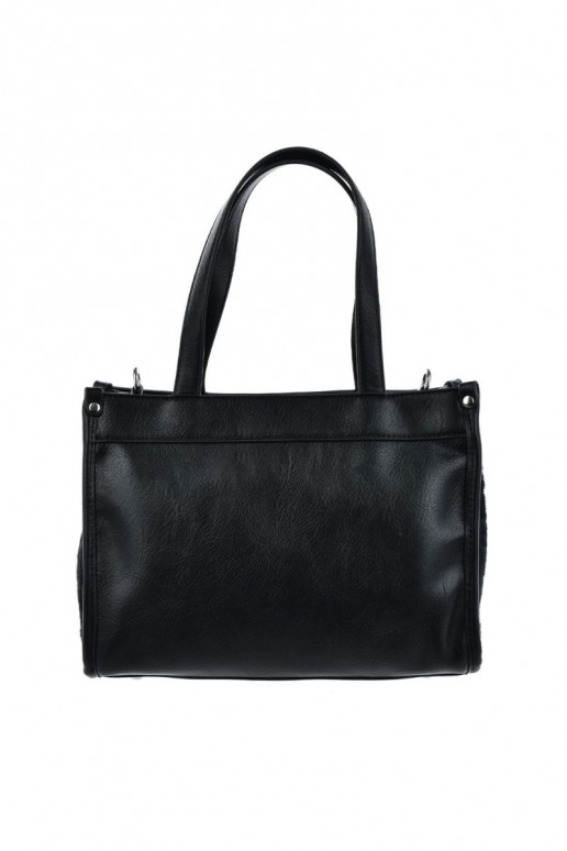 Bolso de viaje con pelaje Big Star OO574067 negro