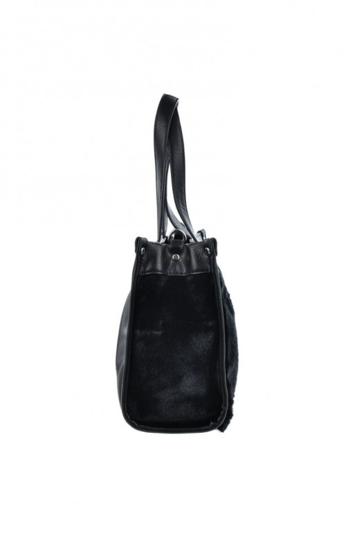 Bolso de viaje con pelaje Big Star OO574067 negro