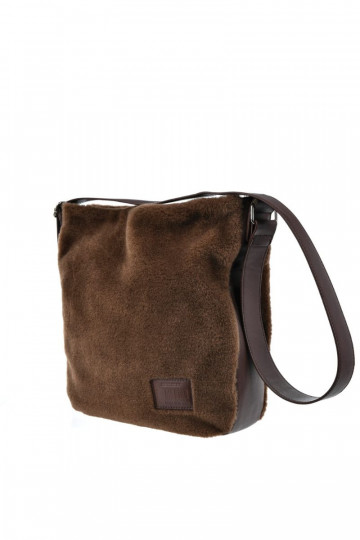 Bolso de piel sintética Big Star OO574035 marrón 2