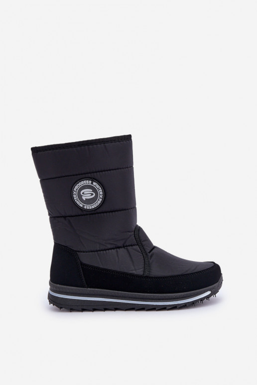 Botas de nieve para mujer Progress PROGJ-21-09 en negro Botas de nieve para mujer Progress PROGJ-21-09 en negro