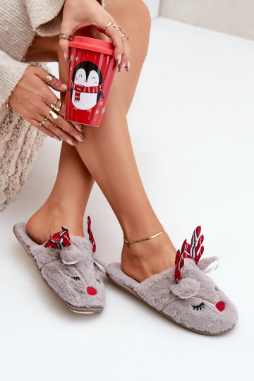 Activadovidad Zapatillas con un tema Reno beige Sylaia