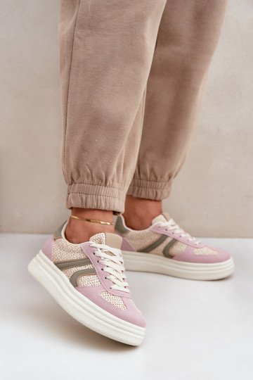 Botines de estilo sneaker para mujer con plataforma en varios colores Lesida 2