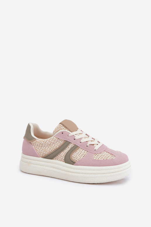 Botines de estilo sneaker para mujer con plataforma en varios colores Lesida