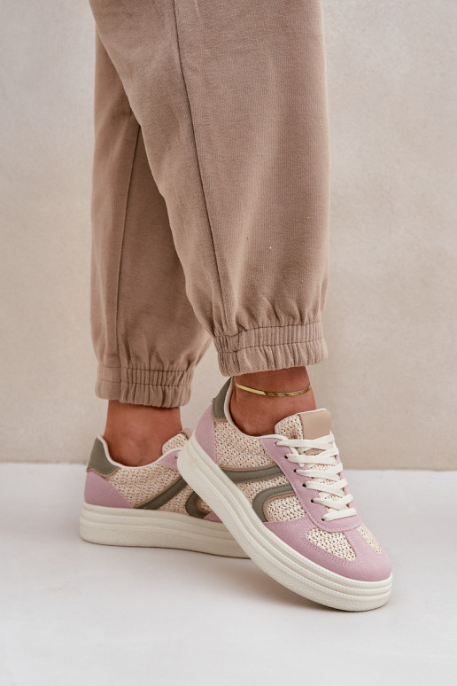 Botines de estilo sneaker para mujer con plataforma en varios colores Lesida