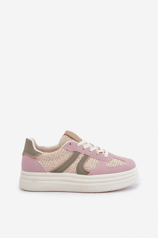 Botines de estilo sneaker para mujer con plataforma en varios colores Lesida