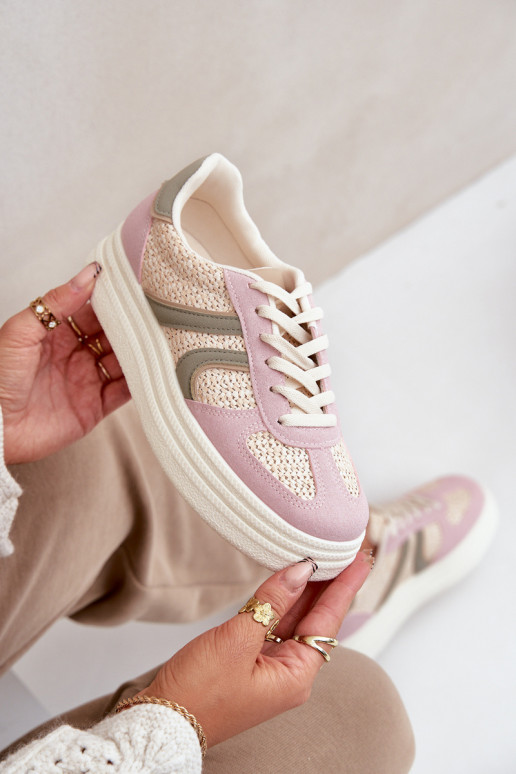 Botines de estilo sneaker para mujer con plataforma en varios colores Lesida