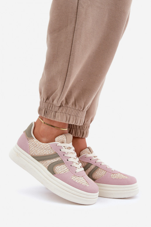 Botines de estilo sneaker para mujer con plataforma en varios colores Lesida