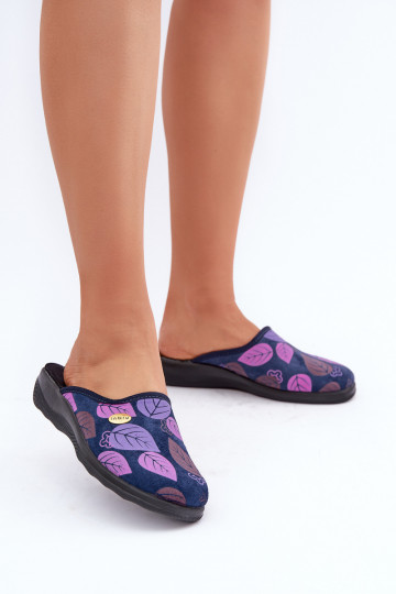 Zapatillas cómodas Femenino EN Liście Inblu CU00005F azul oscuro