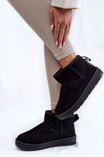 Botas de nieve acolchados Big Star color negro