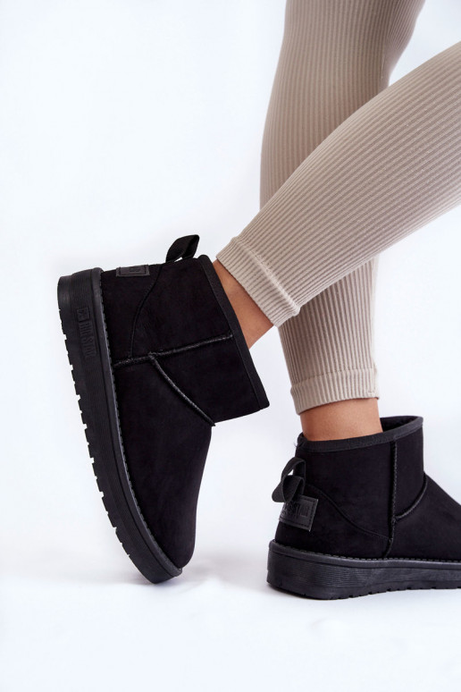 Botas de nieve acolchados Big Star color negro