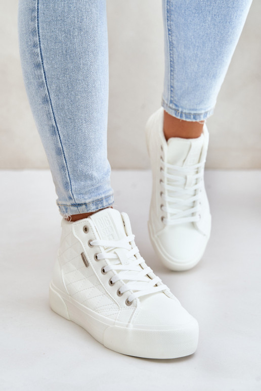 Zapatillas de deporte acolchadas Big Star color blanco