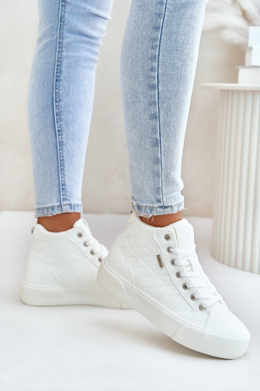 Zapatillas de deporte acolchadas Big Star color blanco