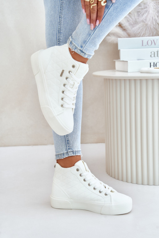 Zapatillas de deporte acolchadas Big Star color blanco
