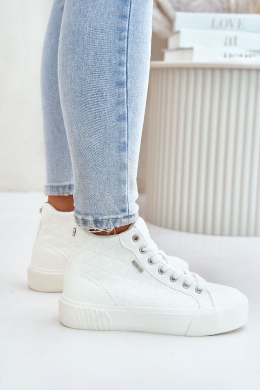 Zapatillas de deporte acolchadas Big Star color blanco